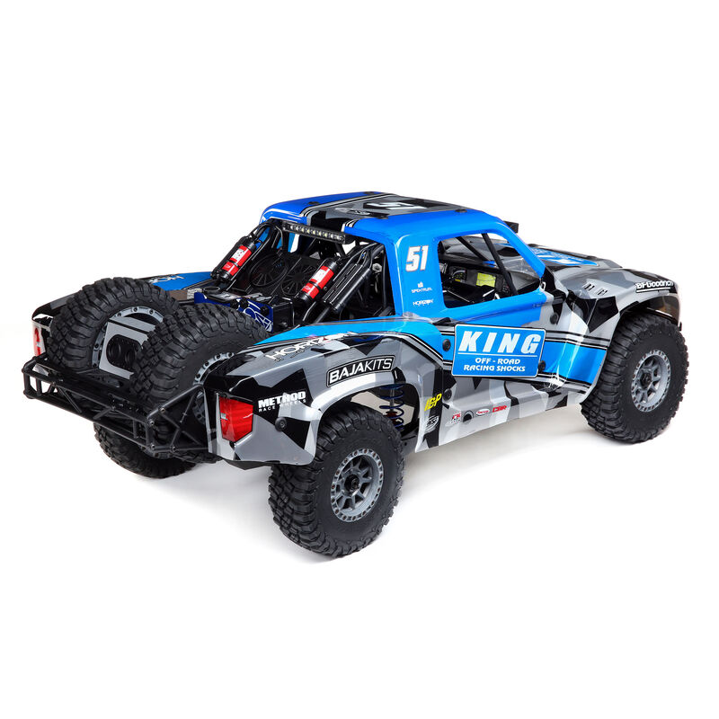 Losi Super Baja Rey 2.0 1/6 8S 4×4 Desert Truck RTR – Azul / Amarillo - Imagen 2