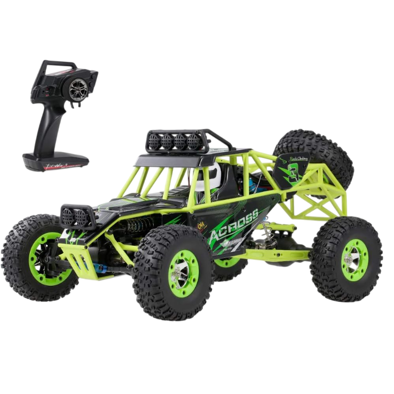 Auto RC WLtoys 12428 4x4 1/12 Rock Crawler - Imagen 2