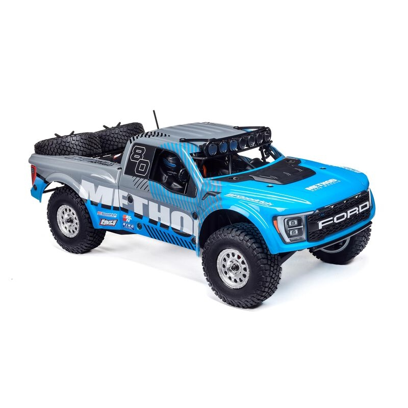 Auto Rc Losi 1/10 Baja Rey 2.0 Ford Raptor Method 3S 4X4 RTR Brushless - Imagen 4