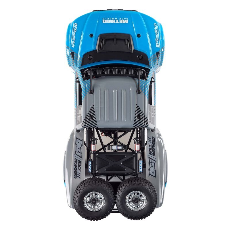 Auto Rc Losi 1/10 Baja Rey 2.0 Ford Raptor Method 3S 4X4 RTR Brushless - Imagen 6