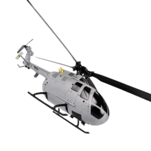 C186 RC Helicopter – Helicóptero RC 2.4GHz con Estabilización y Luces LED 