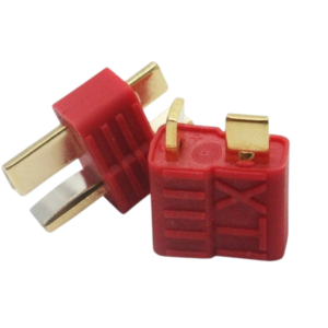 Conector DEANS (T) RC Macho/Hembra Rojo